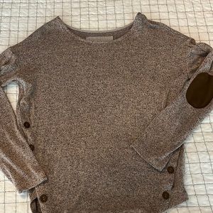 Blue Pepper Sz M Sweater w/elbow patches